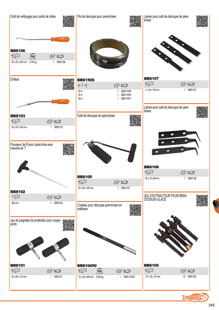 Outils du catalogue général BAHCO NR.: 21403 - Seite 347