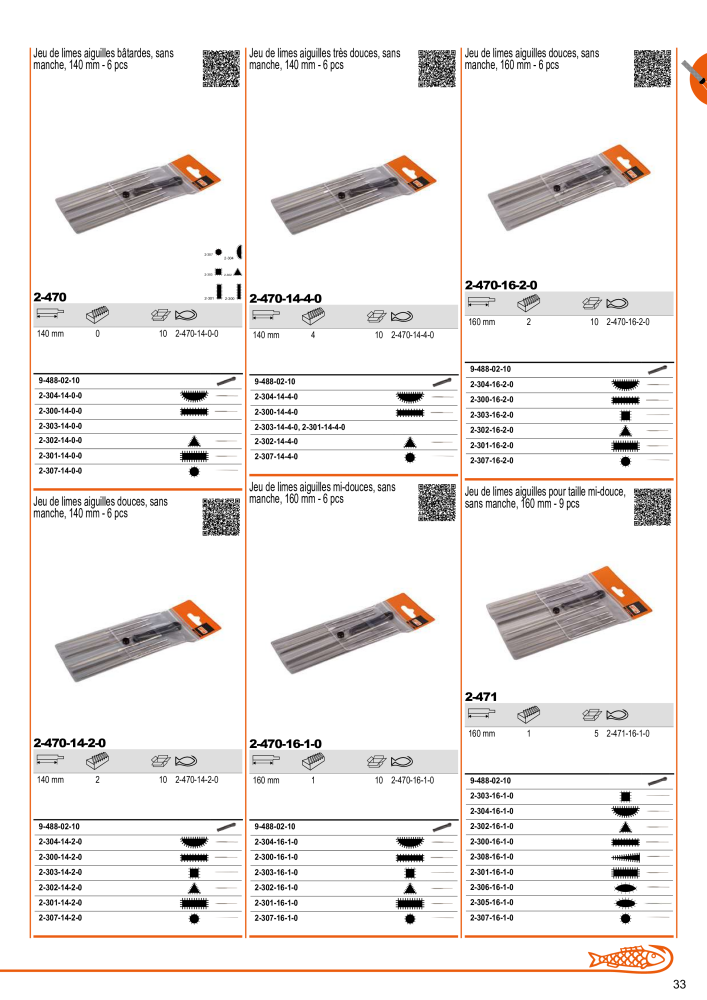 Outils du catalogue général BAHCO NO.: 21403 - Page 35