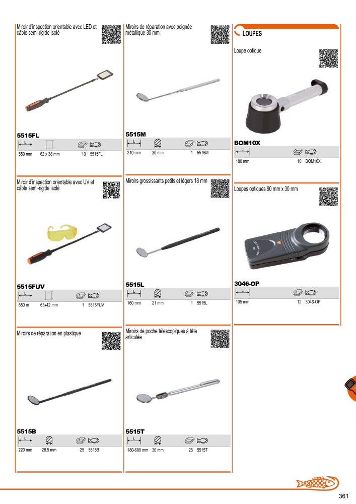 Outils du catalogue général BAHCO Nb. : 21403 - Page 363