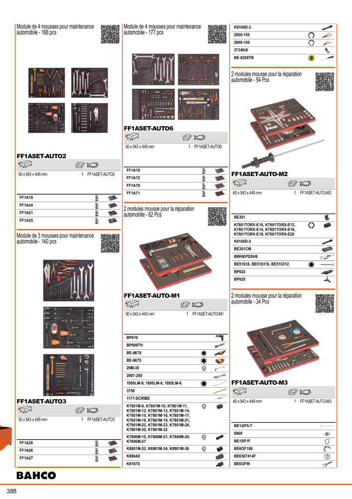 Outils du catalogue général BAHCO NR.: 21403 - Pagina 390