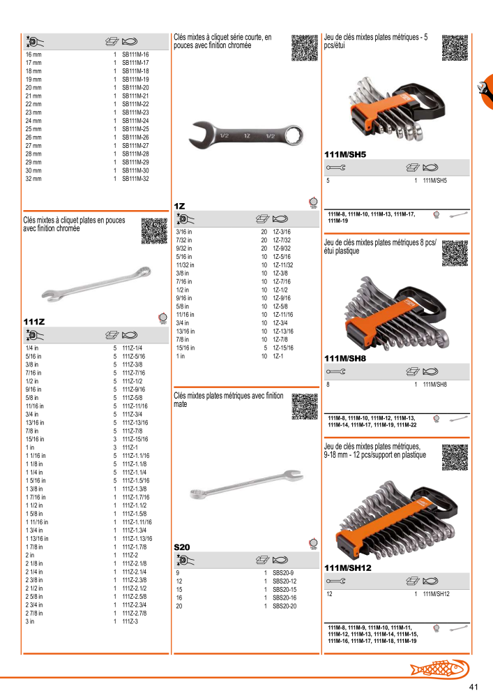 Outils du catalogue général BAHCO n.: 21403 - Pagina 43