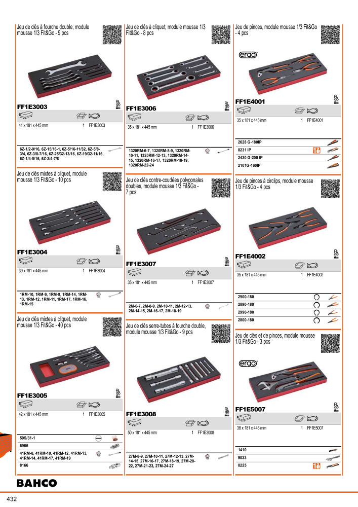 Outils du catalogue général BAHCO NR.: 21403 - Seite 434