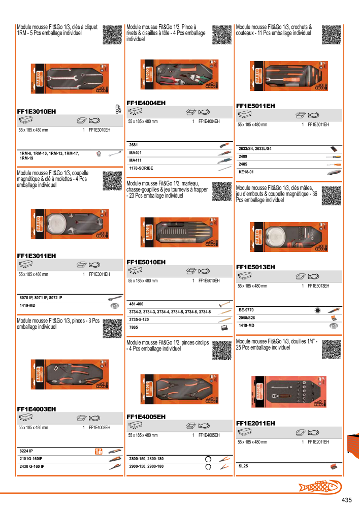 Outils du catalogue général BAHCO NR.: 21403 - Seite 437