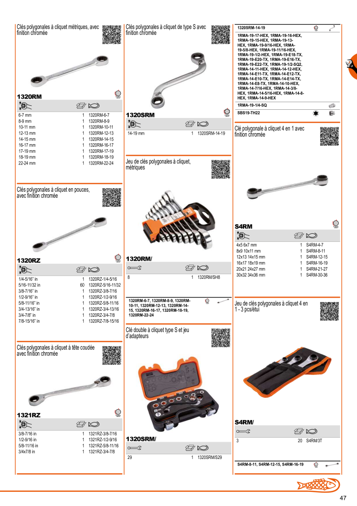 Outils du catalogue général BAHCO NR.: 21403 - Pagina 49