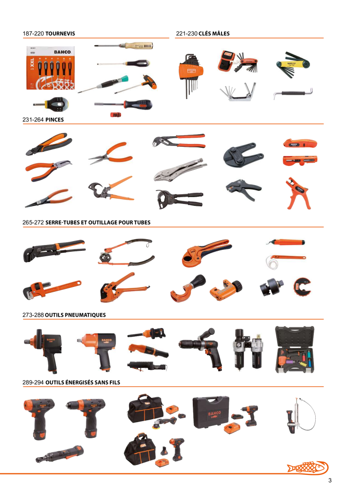 Outils du catalogue général BAHCO NR.: 21403 - Seite 5