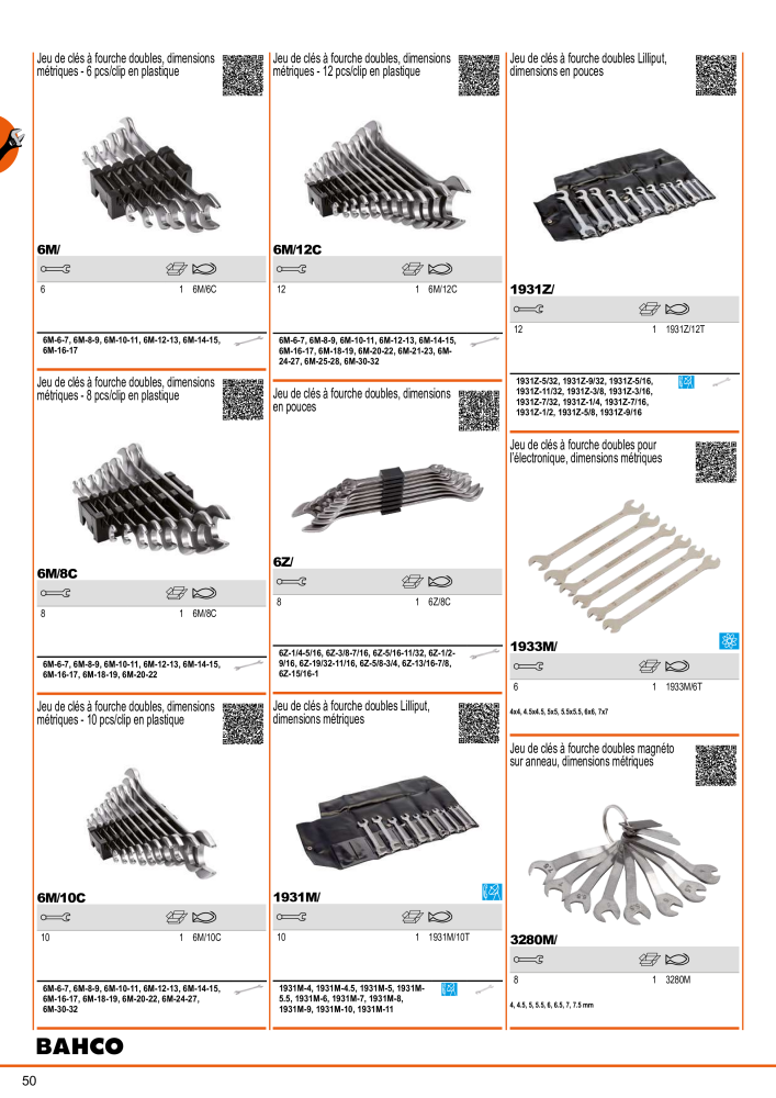 Outils du catalogue général BAHCO NEJ.: 21403 - Sida 52