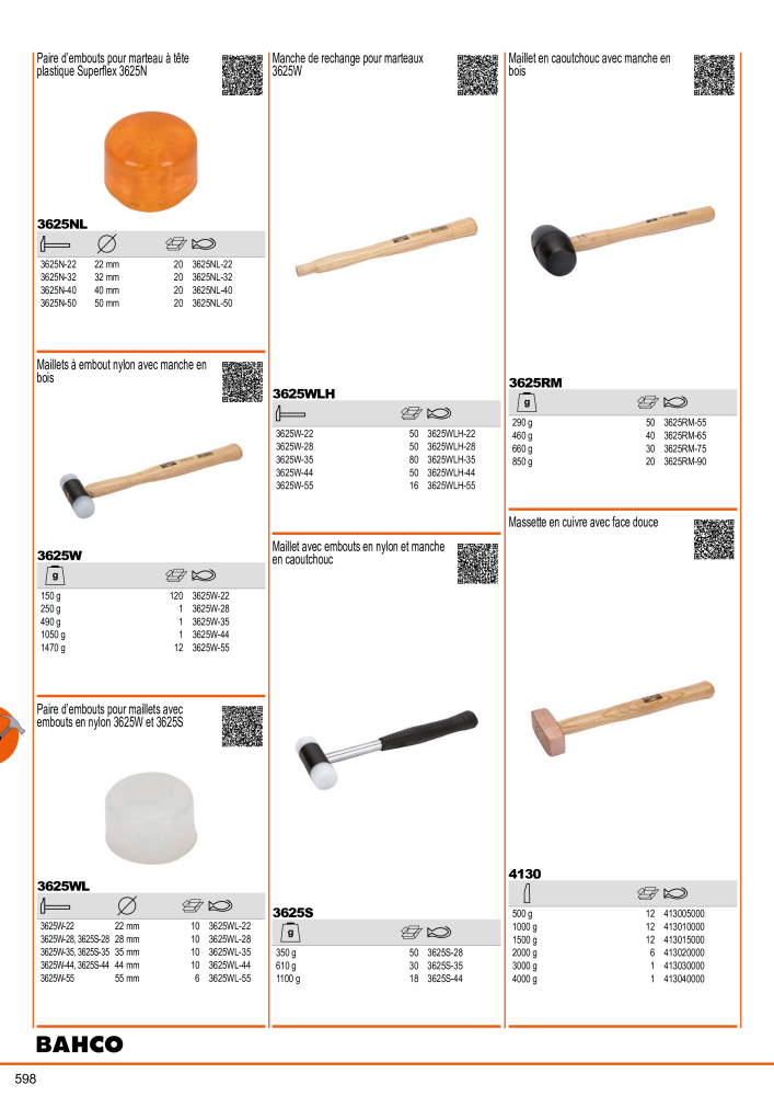 Outils du catalogue général BAHCO NR.: 21403 - Pagina 600