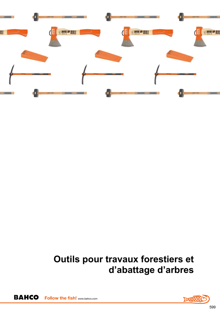 Outils du catalogue général BAHCO Nº: 21403 - Página 601