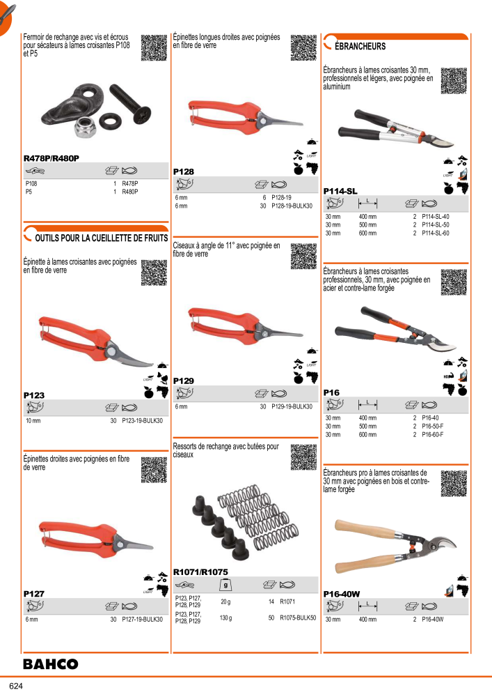 Outils du catalogue général BAHCO NR.: 21403 - Pagina 626