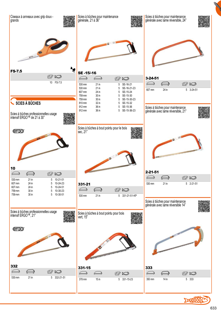 Outils du catalogue général BAHCO NR.: 21403 - Pagina 635