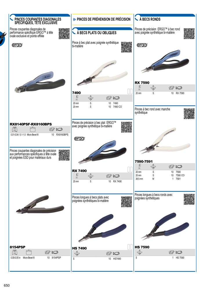 Outils du catalogue général BAHCO NR.: 21403 - Pagina 652