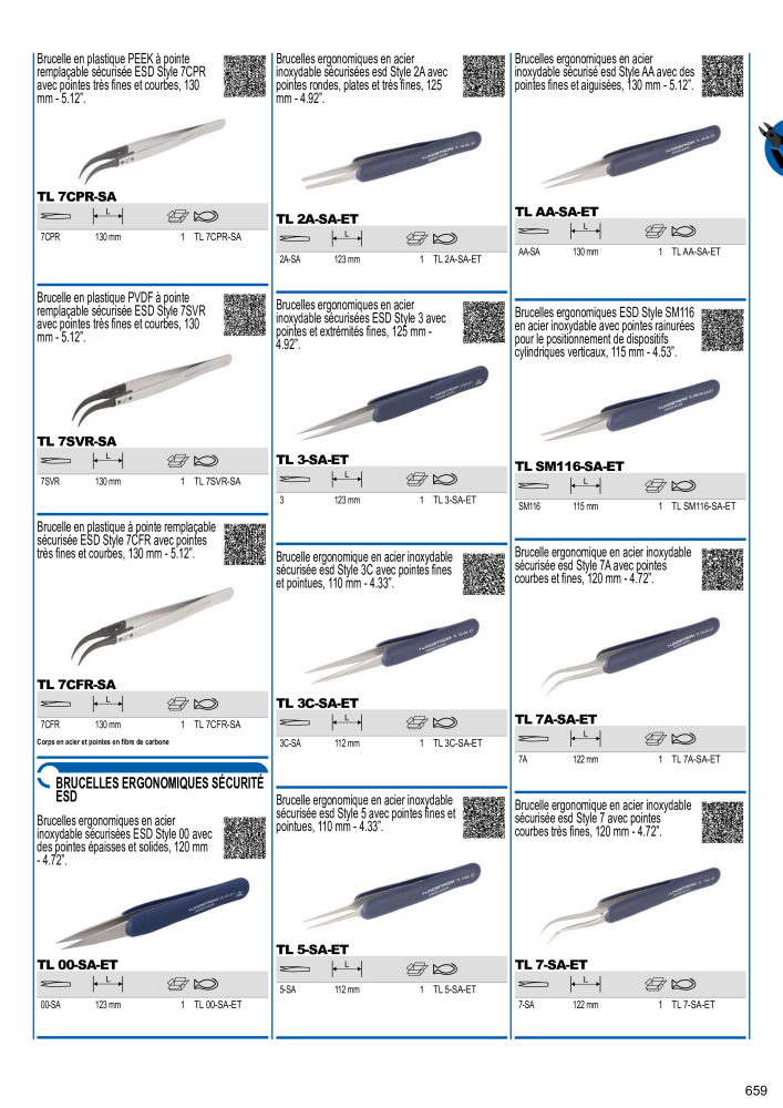 Outils du catalogue général BAHCO NEJ.: 21403 - Sida 661