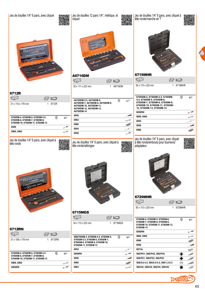 Outils du catalogue général BAHCO NR.: 21403 - Pagina 67