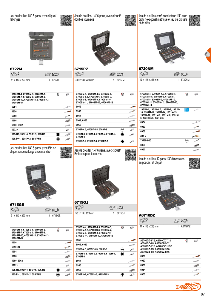 Outils du catalogue général BAHCO NR.: 21403 - Seite 69