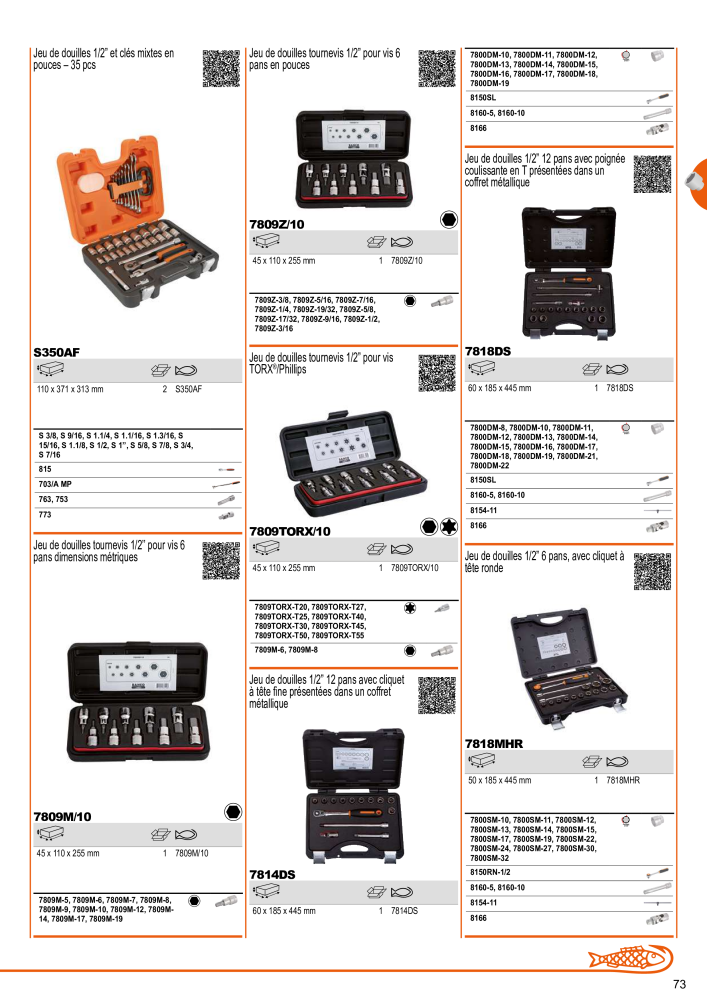 Outils du catalogue général BAHCO NR.: 21403 - Pagina 75