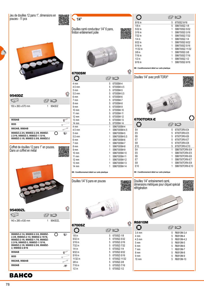 Outils du catalogue général BAHCO Nb. : 21403 - Page 80