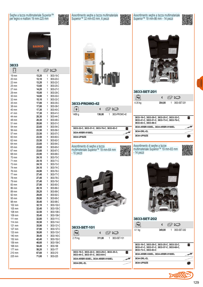 Strumenti del catalogo generale BAHCO NR.: 21405 - Pagina 131