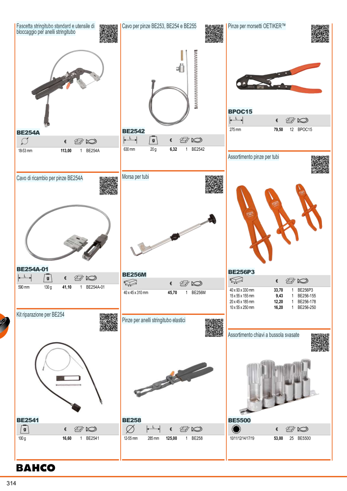 Strumenti del catalogo generale BAHCO NR.: 21405 - Seite 316
