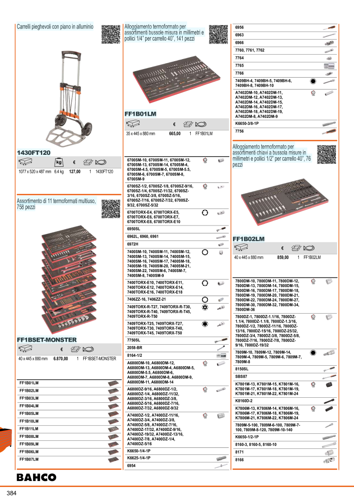 Strumenti del catalogo generale BAHCO n.: 21405 - Pagina 386