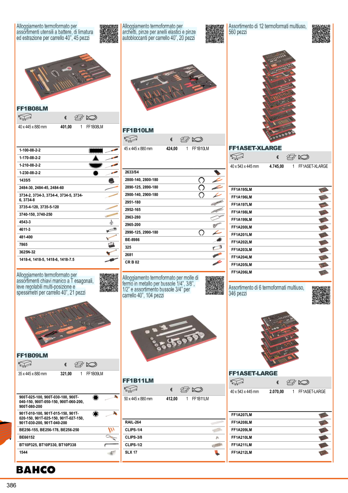 Strumenti del catalogo generale BAHCO NR.: 21405 - Seite 388