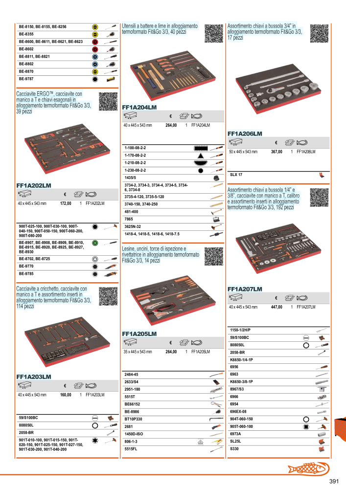 Strumenti del catalogo generale BAHCO NR.: 21405 - Pagina 393