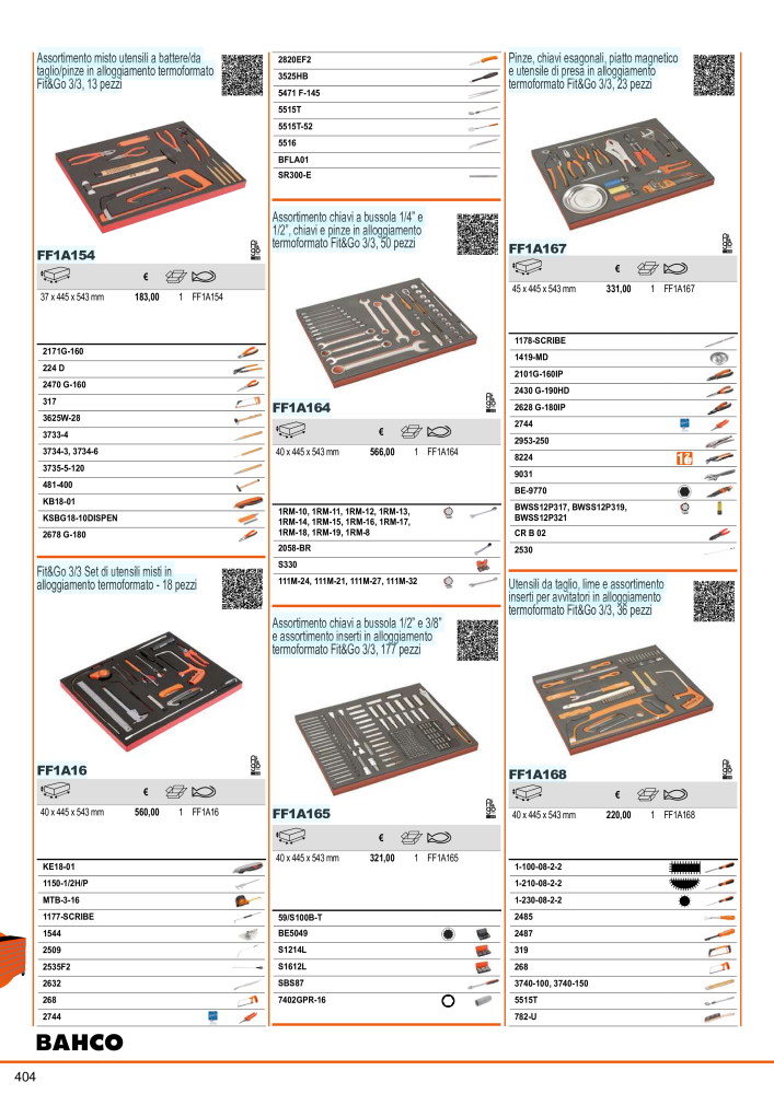 Strumenti del catalogo generale BAHCO n.: 21405 - Pagina 406