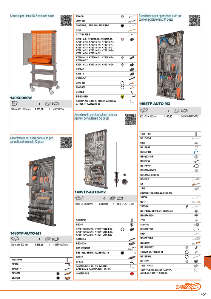 Strumenti del catalogo generale BAHCO NO.: 21405 - Page 453