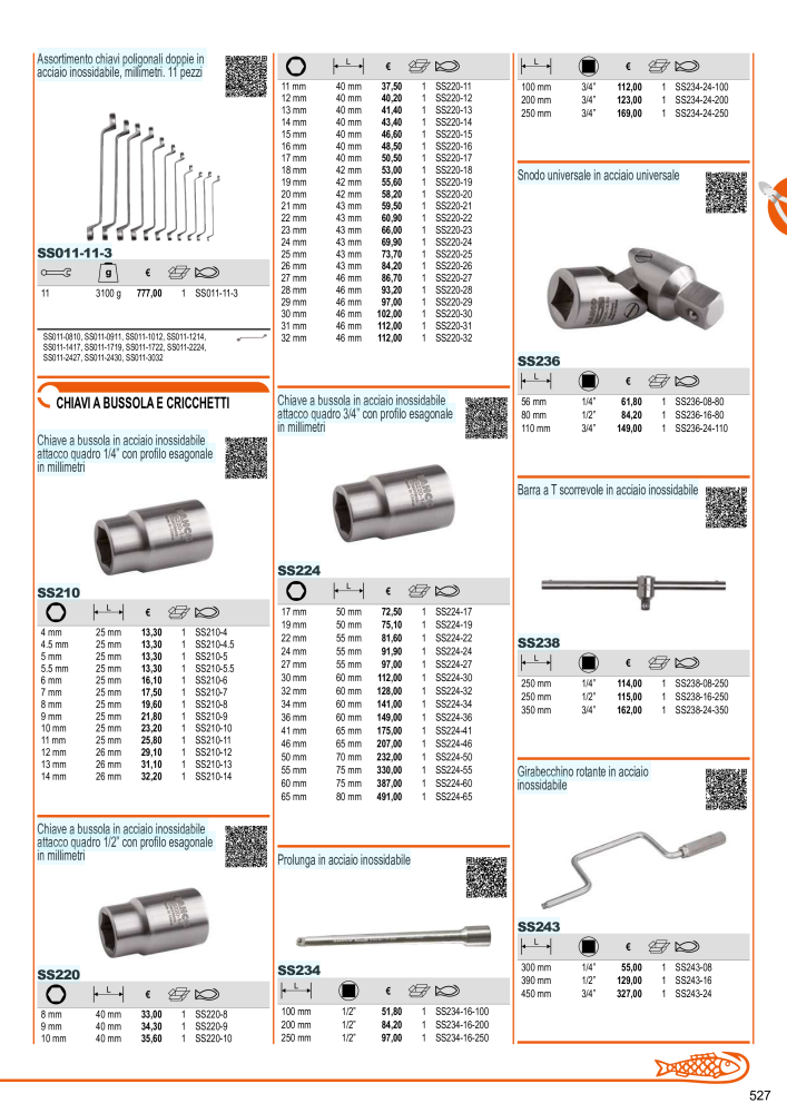 Strumenti del catalogo generale BAHCO NR.: 21405 - Pagina 529
