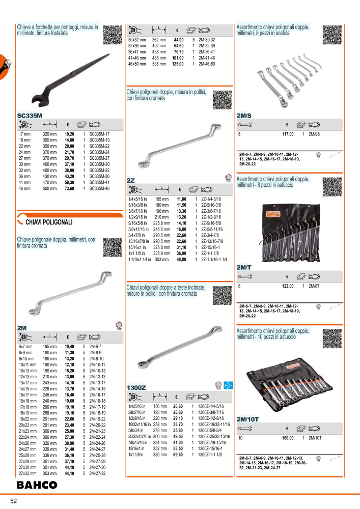 Strumenti del catalogo generale BAHCO Nb. : 21405 - Page 54