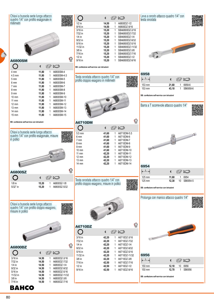 Strumenti del catalogo generale BAHCO n.: 21405 - Pagina 82