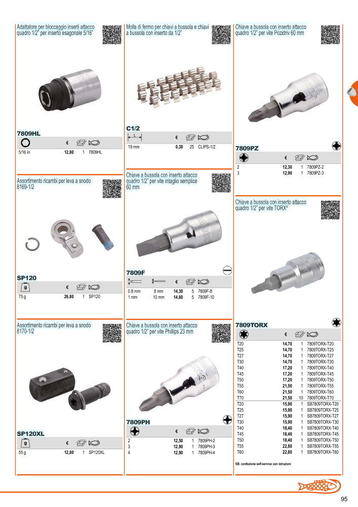 Strumenti del catalogo generale BAHCO NR.: 21405 - Pagina 97