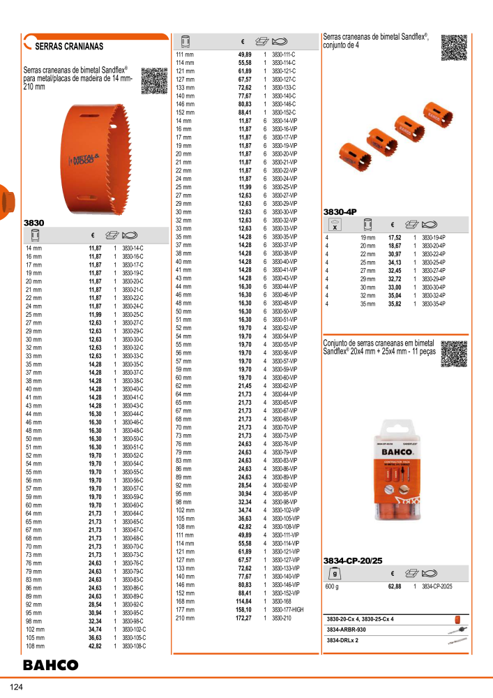 Ferramentas do catálogo geral BAHCO Nº: 21407 - Página 126