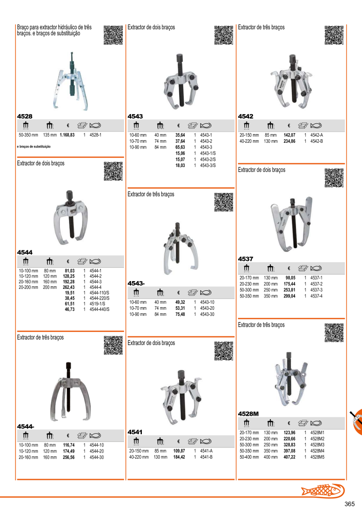 Ferramentas do catálogo geral BAHCO Nº: 21407 - Página 367