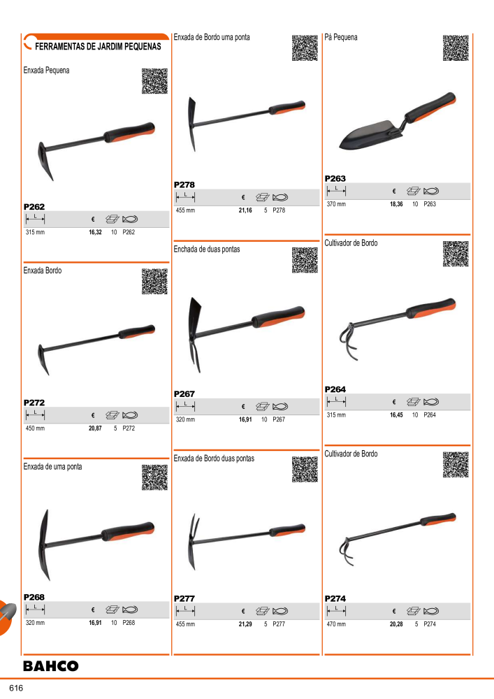 Ferramentas do catálogo geral BAHCO Nº: 21407 - Página 618