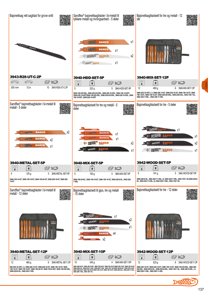 BAHCO generelle katalogverktøy NO.: 21410 - Page 139