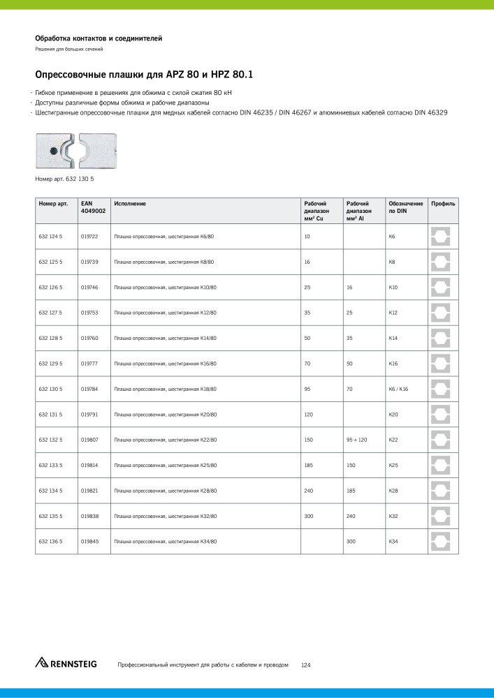 Основной каталог RENNSTEIG обработка кабеля NR.: 21414 - Seite 124