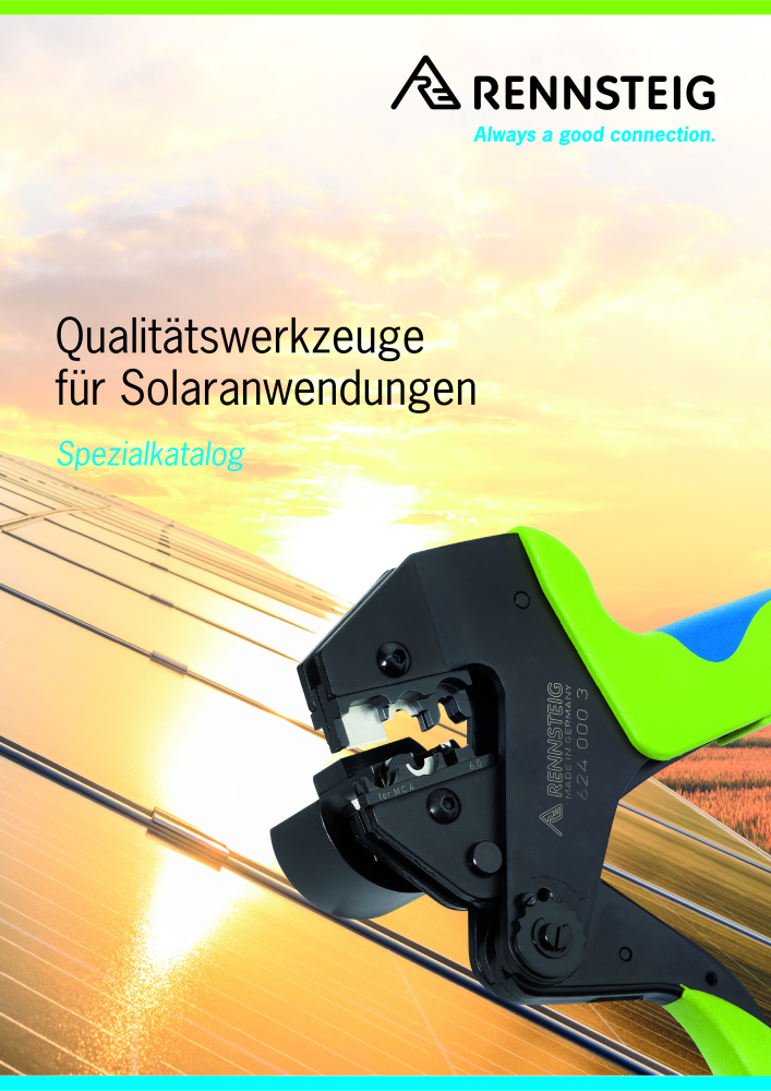 RENNSTEIG Spezialkatalog Solaranwendungen Nº: 21422