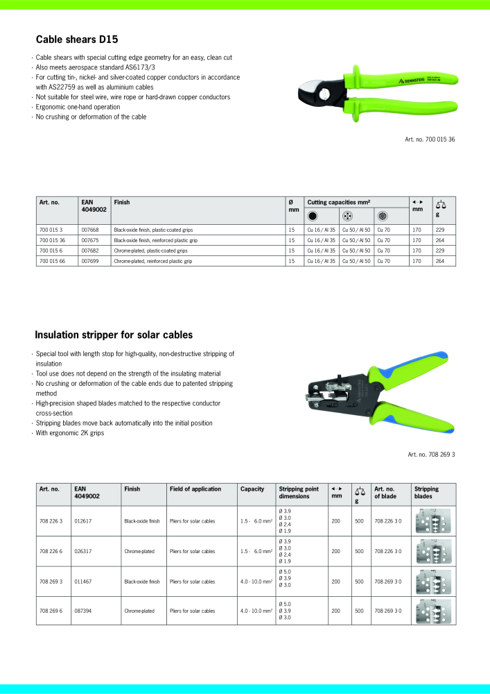 RENNSTEIG special catalog solar applications NO.: 21423 - Page 7