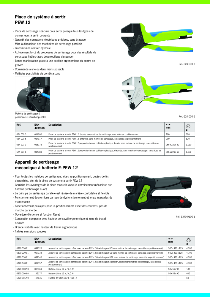 RENNSTEIG catalogue spécial applications solaires Nb. : 21424 - Page 2