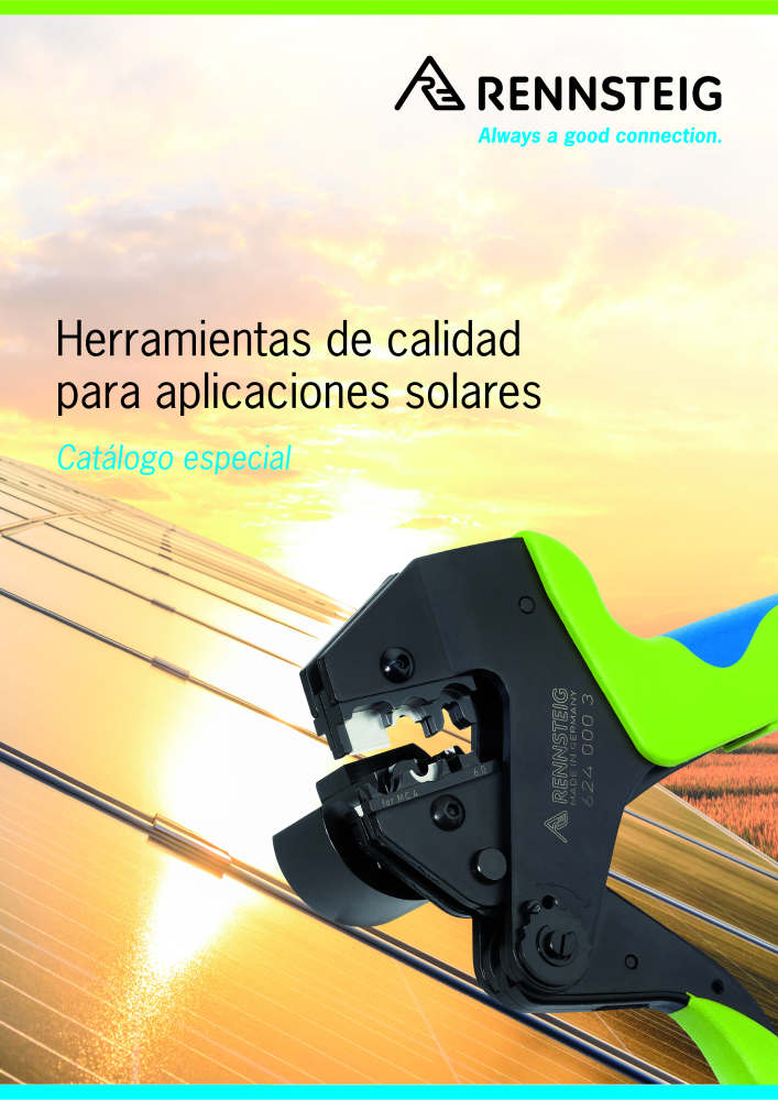 RENNSTEIG catálogo especial de aplicaciones solares n.: 21425