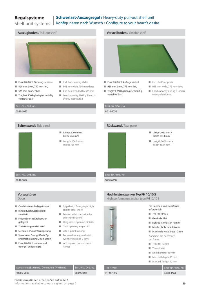 Lokoma shelf unit systems NO.: 2165 - Page 40