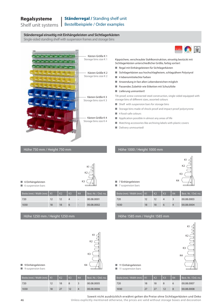 Lokoma shelf unit systems NR.: 2165 - Strona 47