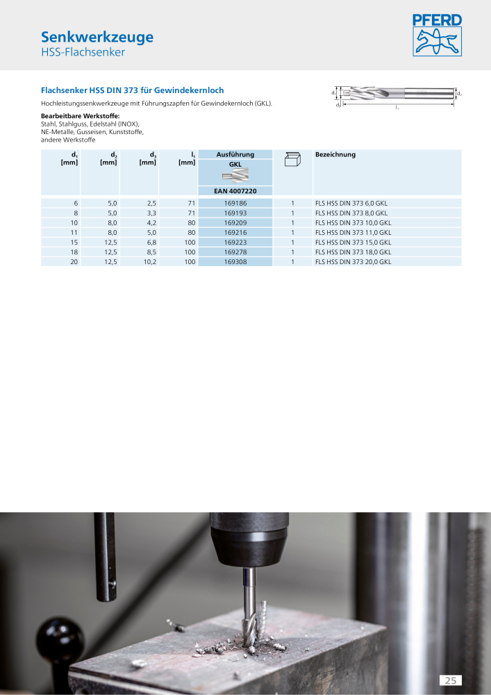 Pferd Bohr und Senkwerkzeuge NO.: 2178 - Page 25