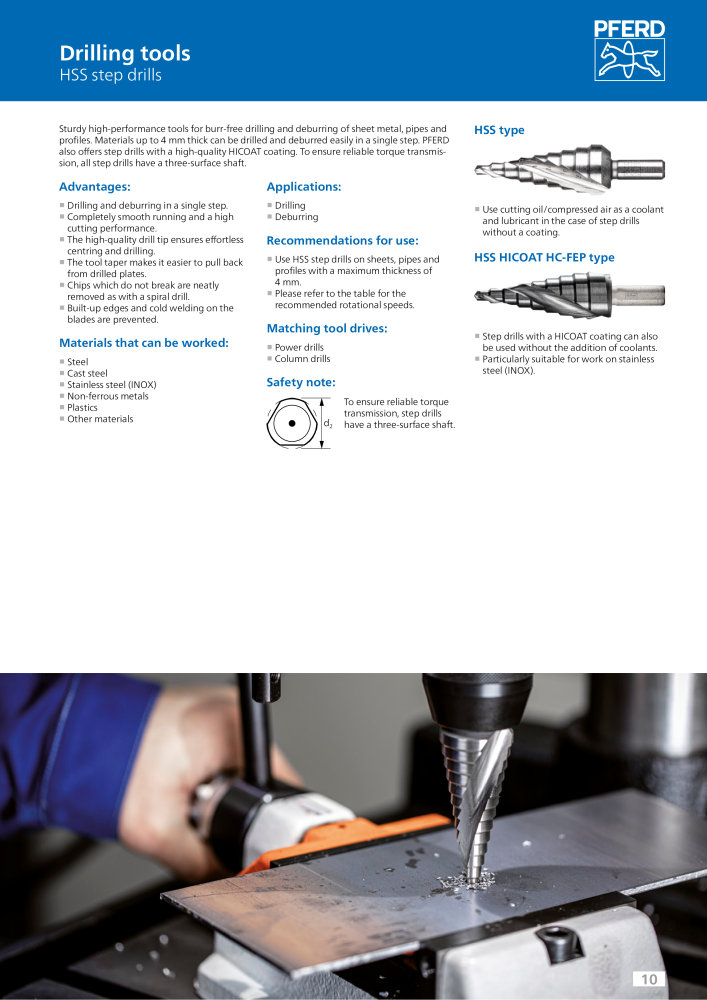 Pferd drilling and countersinking tools Nº: 2179 - Página 10