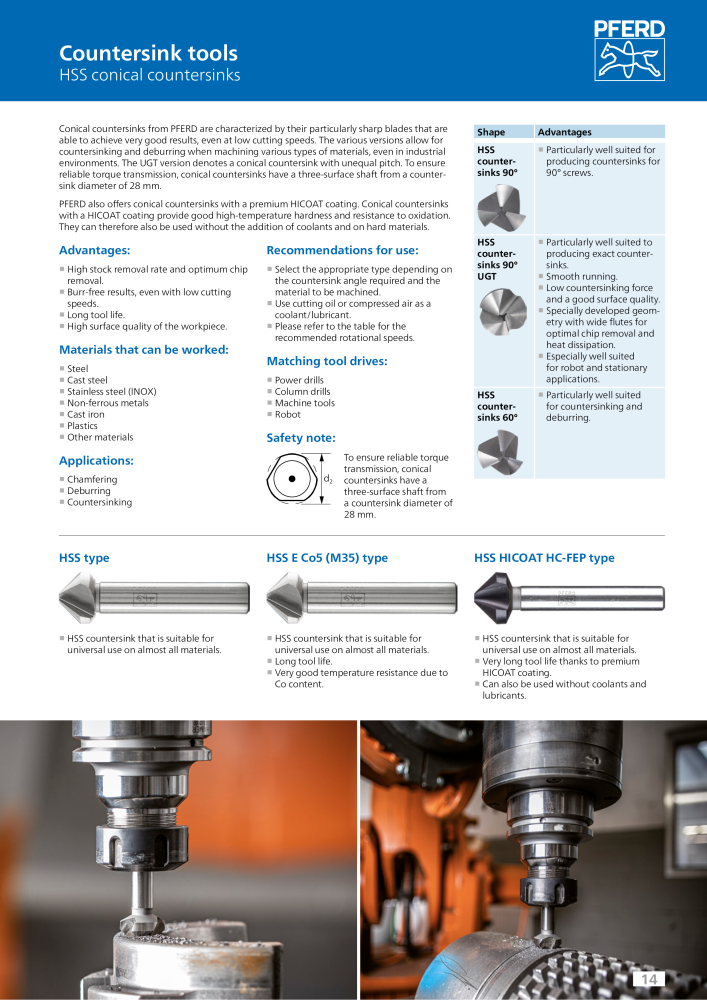 Pferd drilling and countersinking tools NO.: 2179 - Page 14