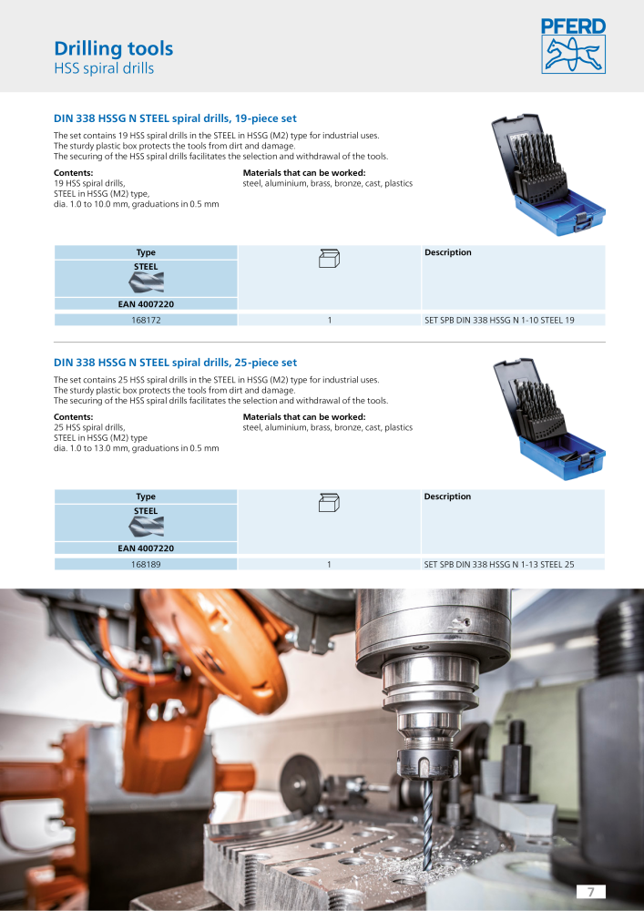 Pferd drilling and countersinking tools Nº: 2179 - Página 7