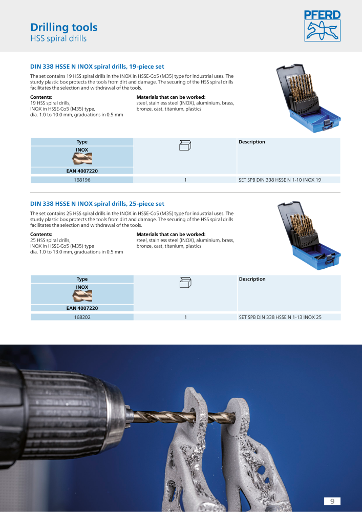 Pferd drilling and countersinking tools Nº: 2179 - Página 9