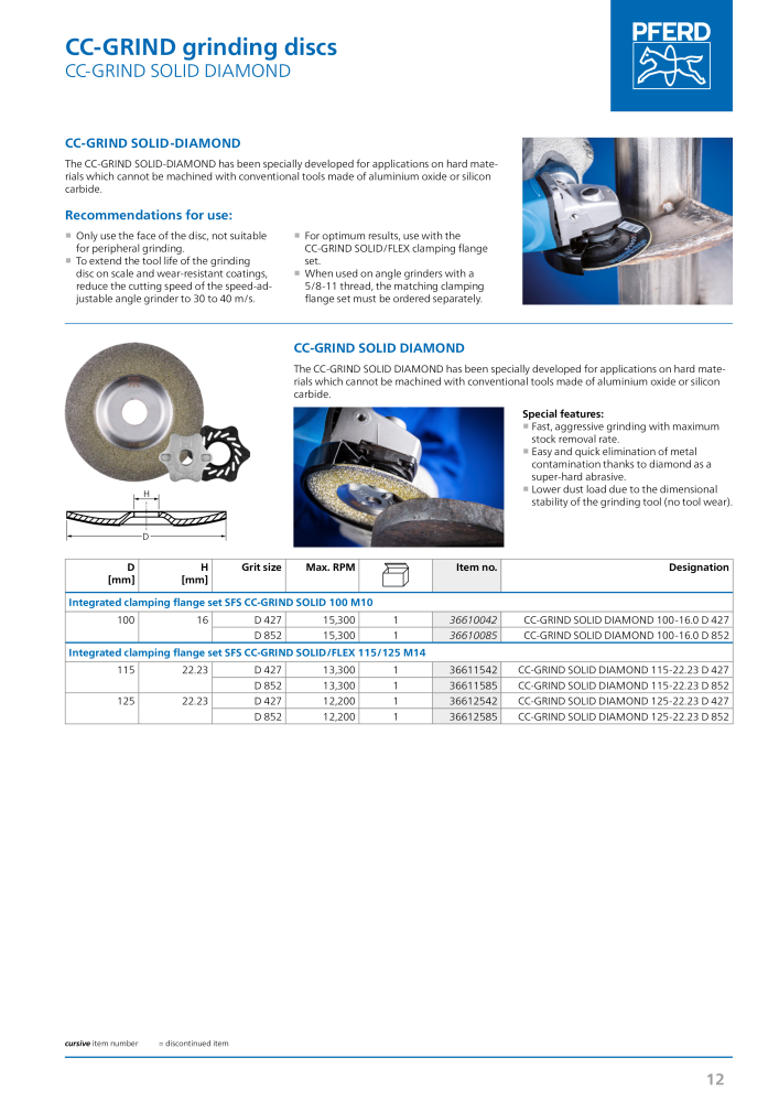 PFERD CC-GRIND Systems NR.: 2180 - Seite 12