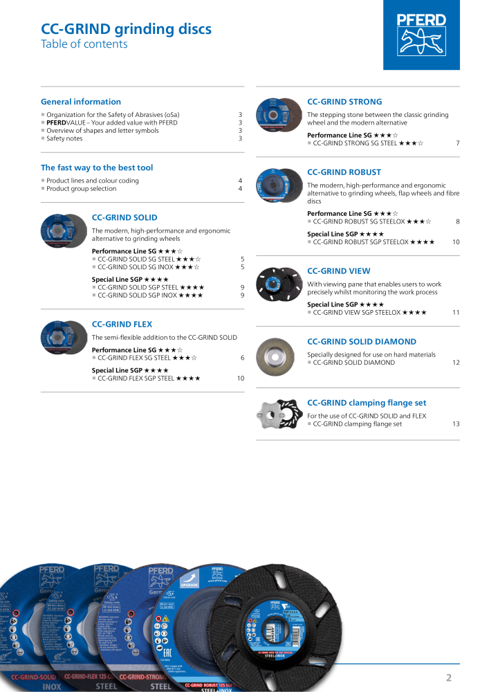 PFERD CC-GRIND Systems NO.: 2180 - Page 2