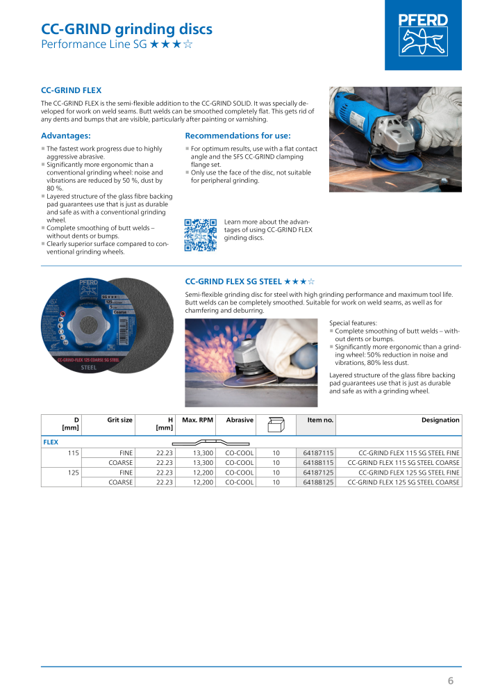 PFERD CC-GRIND Systems NO.: 2180 - Page 6